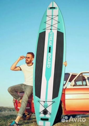 Сап борд Streak Board Green, Sup board доска