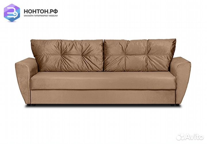 Диван еврокнижка Амстердам бежевый