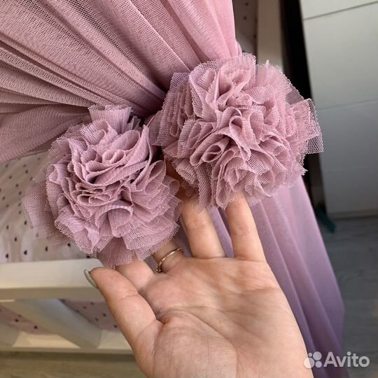 Балдахин на кроватку домик