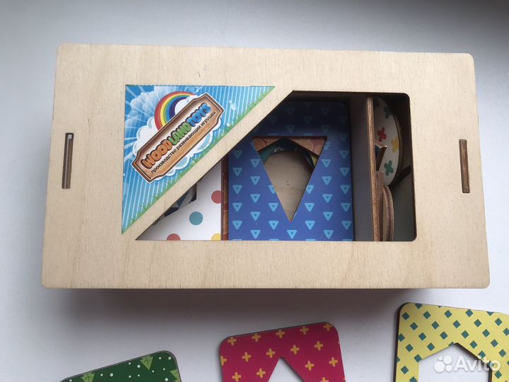 Развивающий материал досочки Сегена