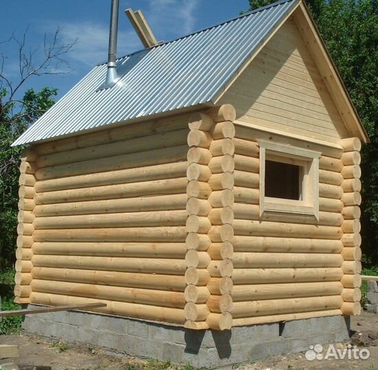 Постройка бани