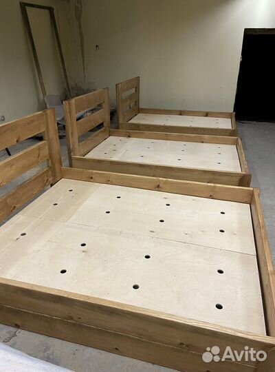 Кровать из слэба