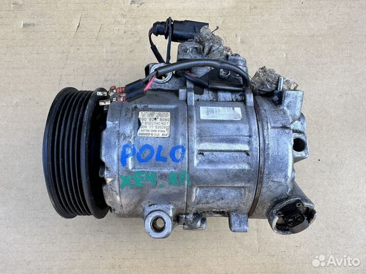 Компрессор кондиционера Volkswagen Polo