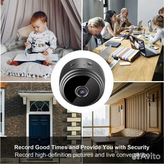 Wifi мини видео аудио камера А9