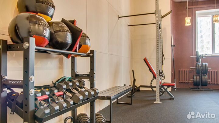 Аренда зала для фитнеса. Бесключевой доступ