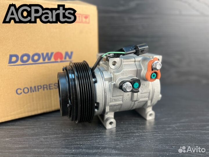 Компрессор кондиционера Hyundai Solaris II