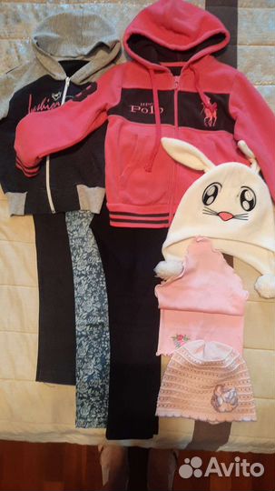 Вещи для девочки пакетом 104