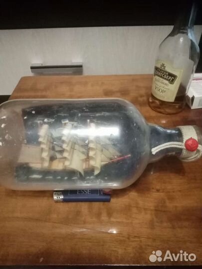 Корабль в бутылке