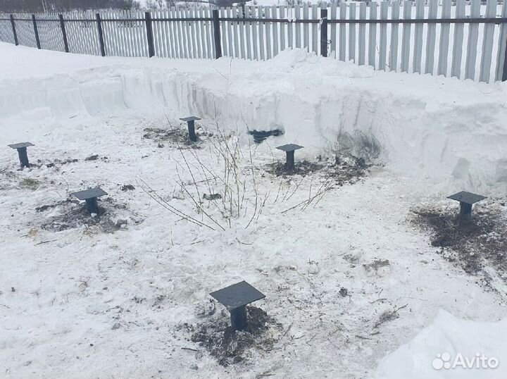 Винтовые сваи под ключ