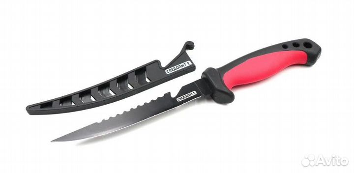 Нож разделочный следопыт филейный прорезиненная ру