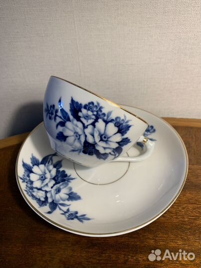 Чайная пара Дулево