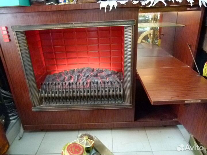 СССР. Камин-бар. Винтаж