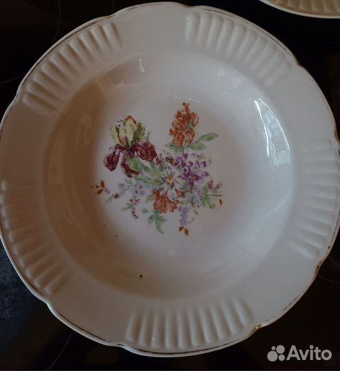 Винтажные тарелки,з-д Пролетарий, конец 50-х гг