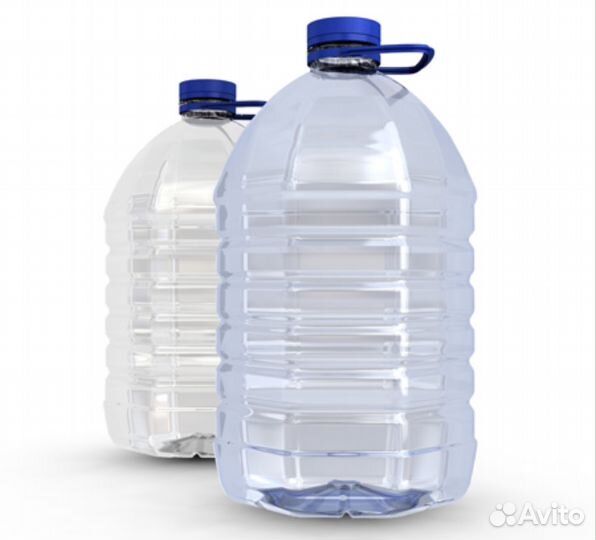 Бутылка 5 -10 л пэт
