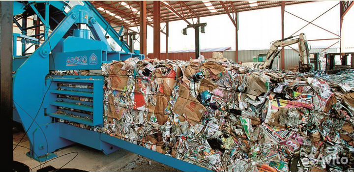 Автоматический пакетировочный пресс Abono 152тонны