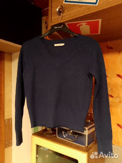 Джемпер синий terranova XS