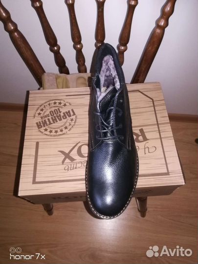 Ботинки мужские зимние 46-47размер