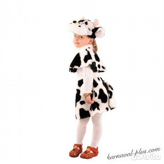 Новогодний костюм коровки