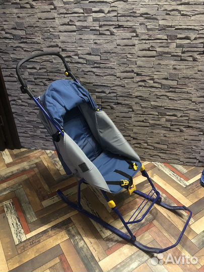 Коляска санки