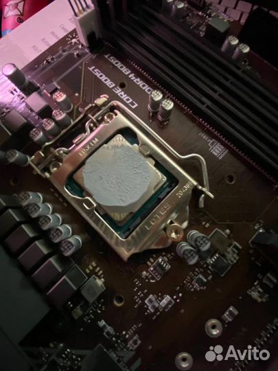 Материнская MSI z390-A Pro + Celeron G4930 Box