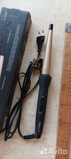 Плойка Scarlett конусная для волос новая