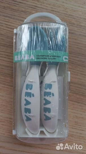 Набор из 2-х предметов вилка+ложка beaba