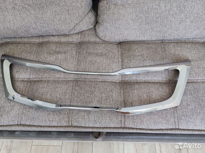 Молдинг решетки радиатора киа рио