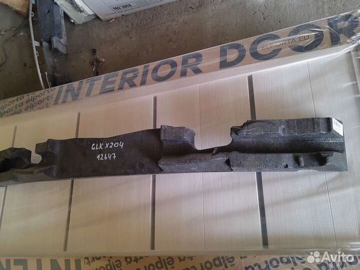 Mercedes glk абсорбер бампера