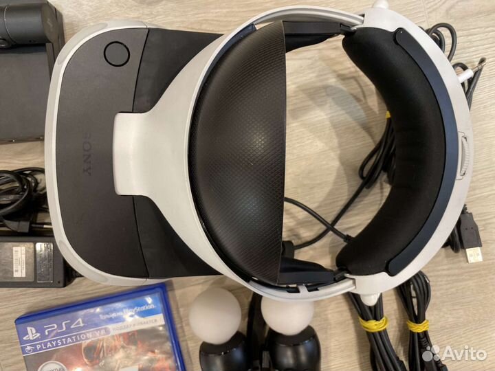 Шлем Sony PS4 VR +2Move +Камера
