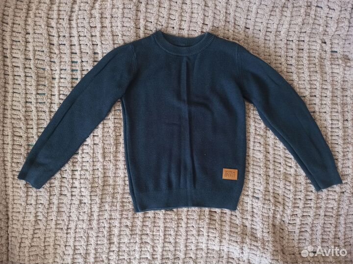 Одежда для мальчика р.110 джинсы, джемпер