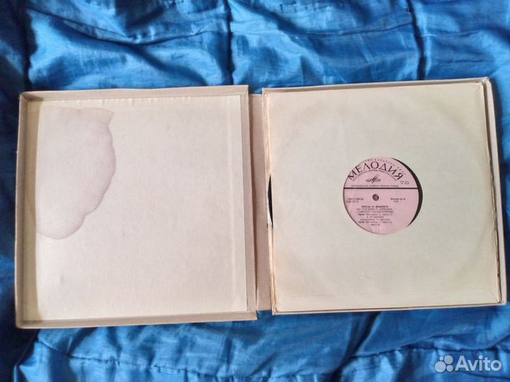 Пластинки виниловые 
