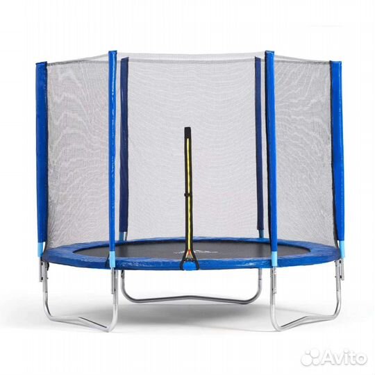 Батут DFC Trampoline Fitness с сеткой 8ft (244 см)