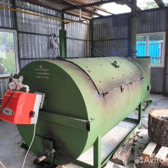 Крематор для уничтожения биологических отходов