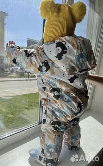 Детский комбинезон зимний демисезонный