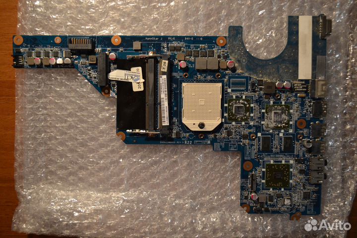 Не исправная плата ноутбука HP G6/G7 DA0R22MB6D0