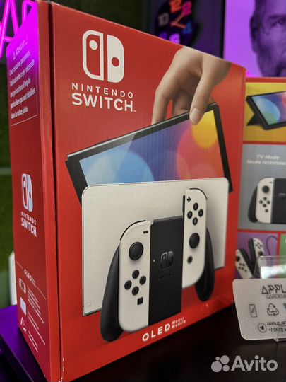 Новая Nintendo switch Oled Белая