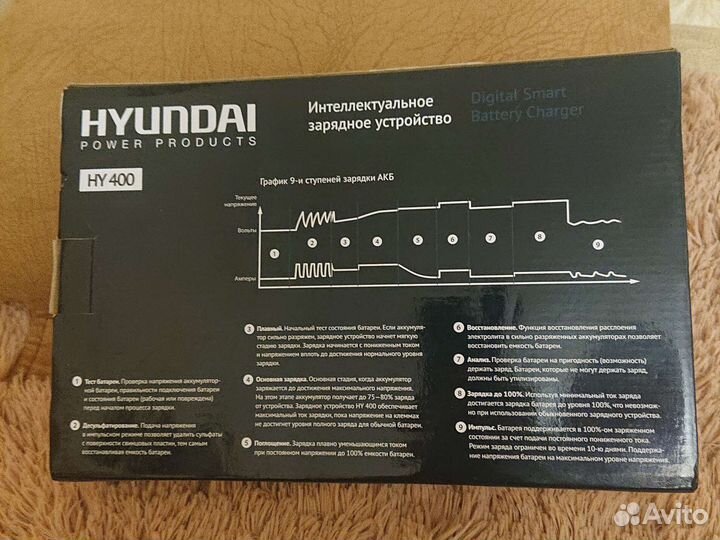Зарядное устройство Hyundai HY 400