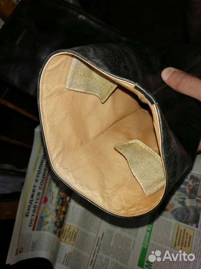 Сапоги хромовые 40-х.годов на деревянных гвоздях