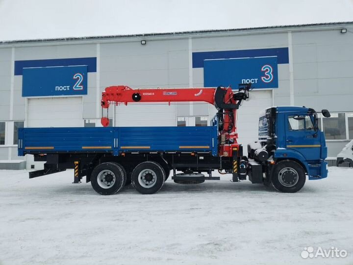 КАМАЗ 65115 с КМУ, 2023