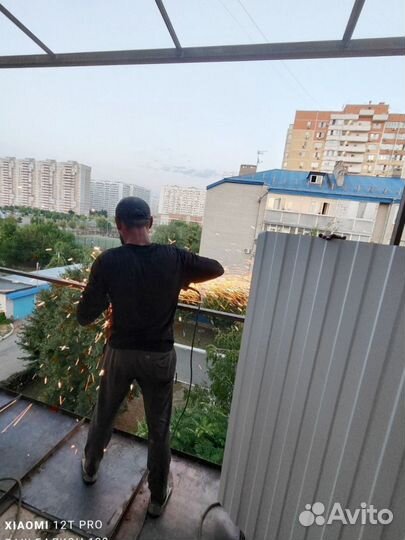 Расширение балкона и бесплатный выезд на замер