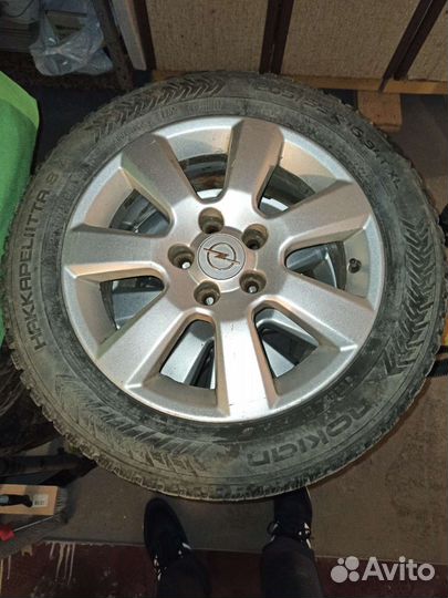 Диски р16 литые опель вектра С оригинал с резиной