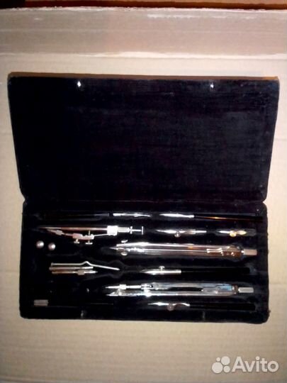 Чертёжные инструменты Готовальня СССР