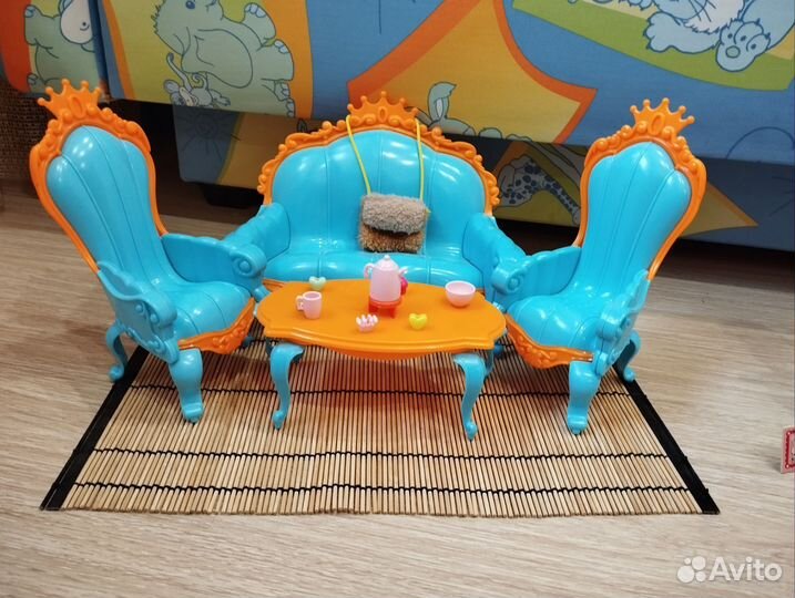 Мебель для принцессы + Карета