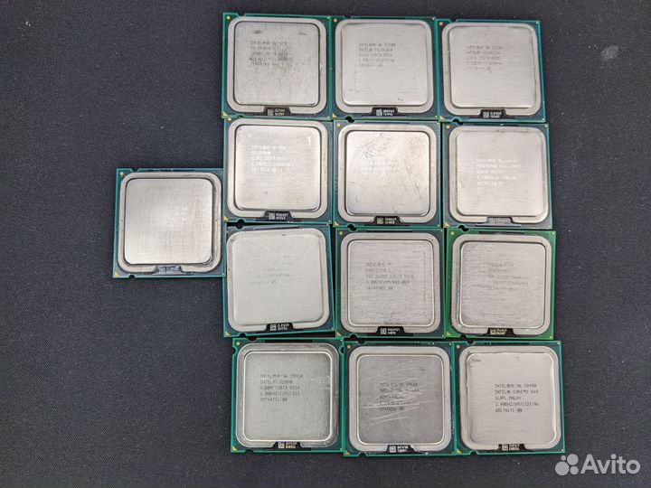 Процессоры intel 775 Xeon/Core 2Duo/Celeron
