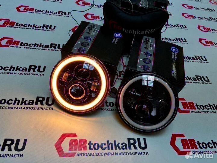 Нива niva 4x4 фары оптика перед тюнинг