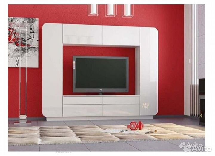 Гостиная Лаванда 2 белая