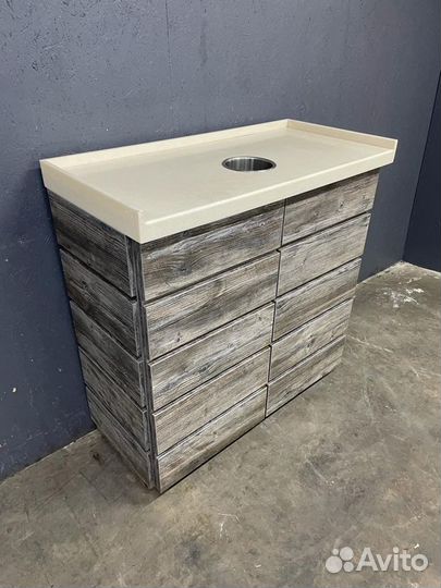 Стол в кофейню для отходов 110х50