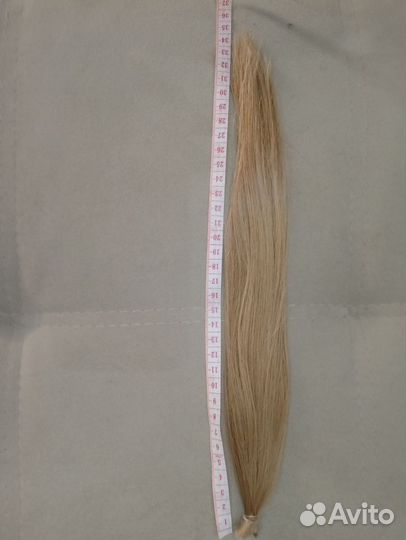 Волосы натуральные срез