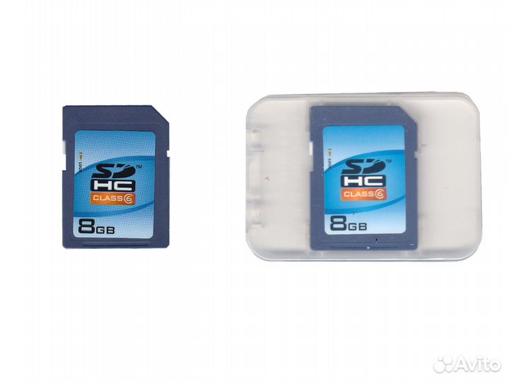 Карта памяти SD HC 8 Гб