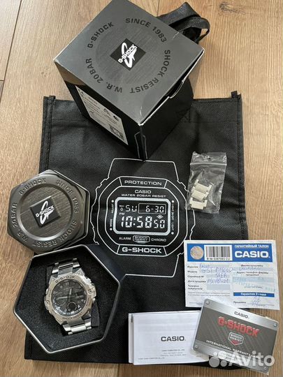 Часы casio g shock steel